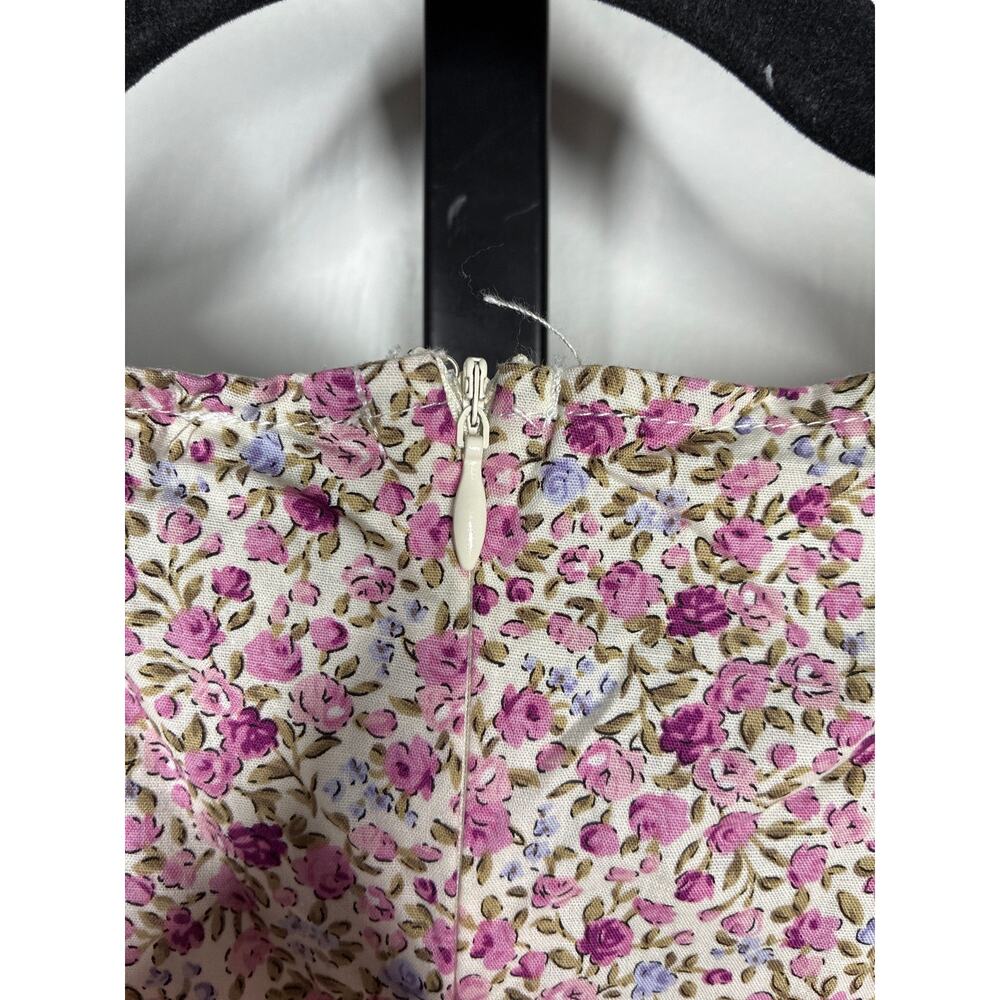 Hyacinth House Peplum Blouse Womens Small Pink Floral Ditsy Mia Top Tuckernuck - Picture 6 of 8